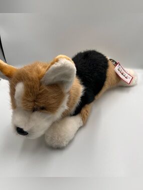 Douglas Corgi Plush Konner Tri Color Dog 19” Large Stuffed Animal Toy NWT